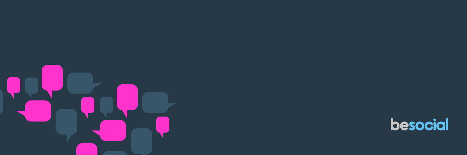 BeSocial's profile banner image