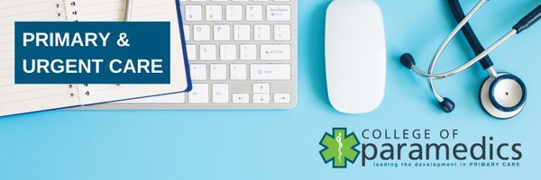 College of Paramedics - Primary and Urgent Care Profile Banner