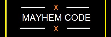MayhemCode banner