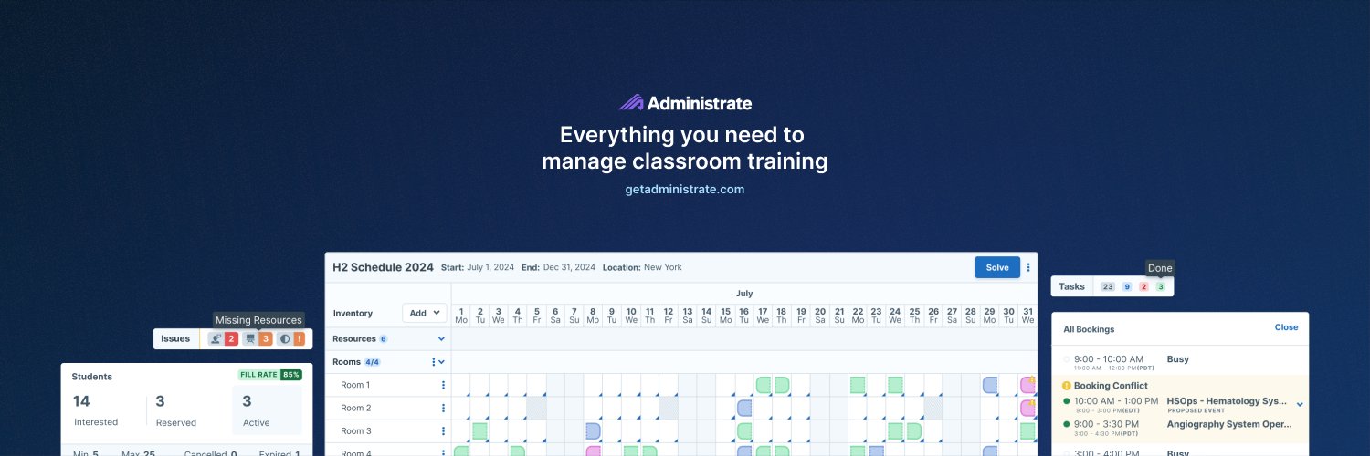 Administrate banner