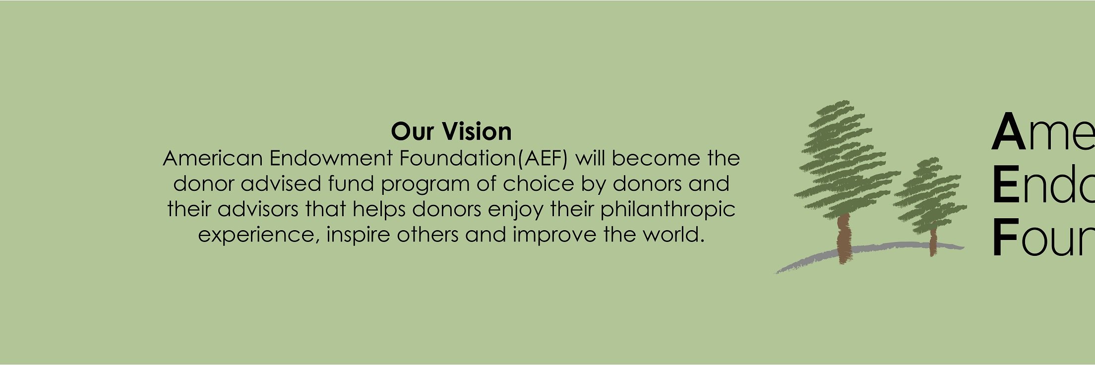 AEFDonorAdvisedFunds banner
