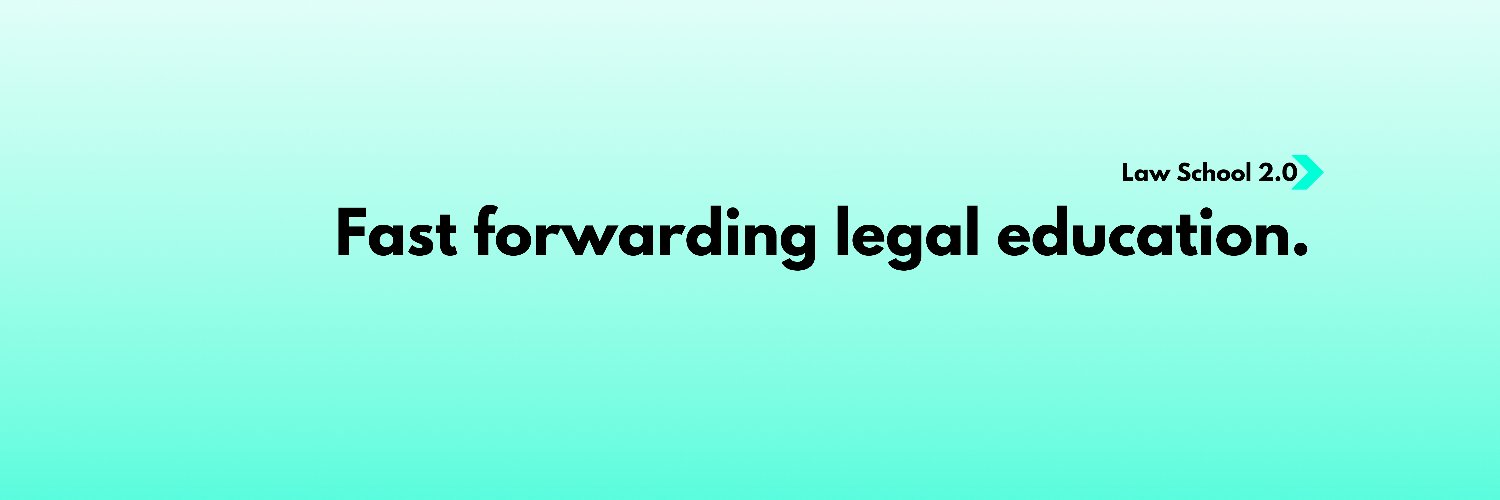Law School 2.0 banner