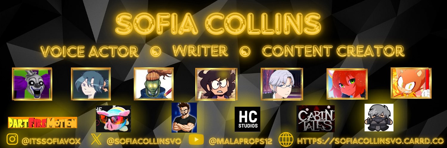 Sofia Collins 🇵🇸 FREE PALESTINE banner