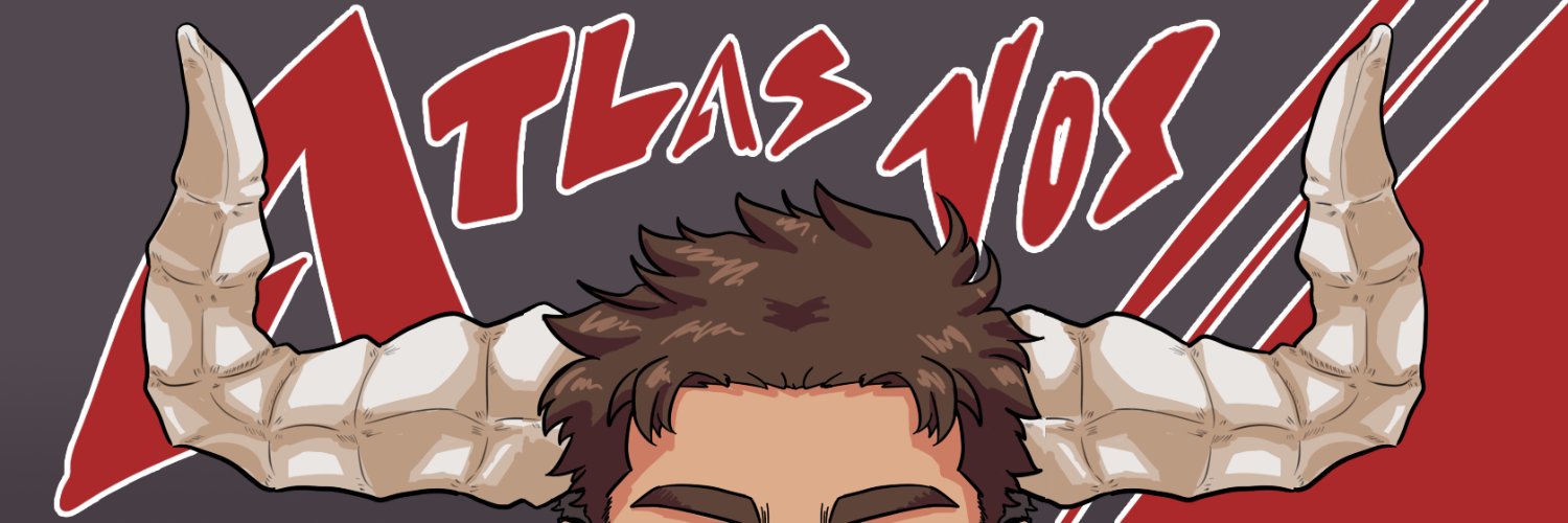 Atlas Vos 💪 VTuber banner