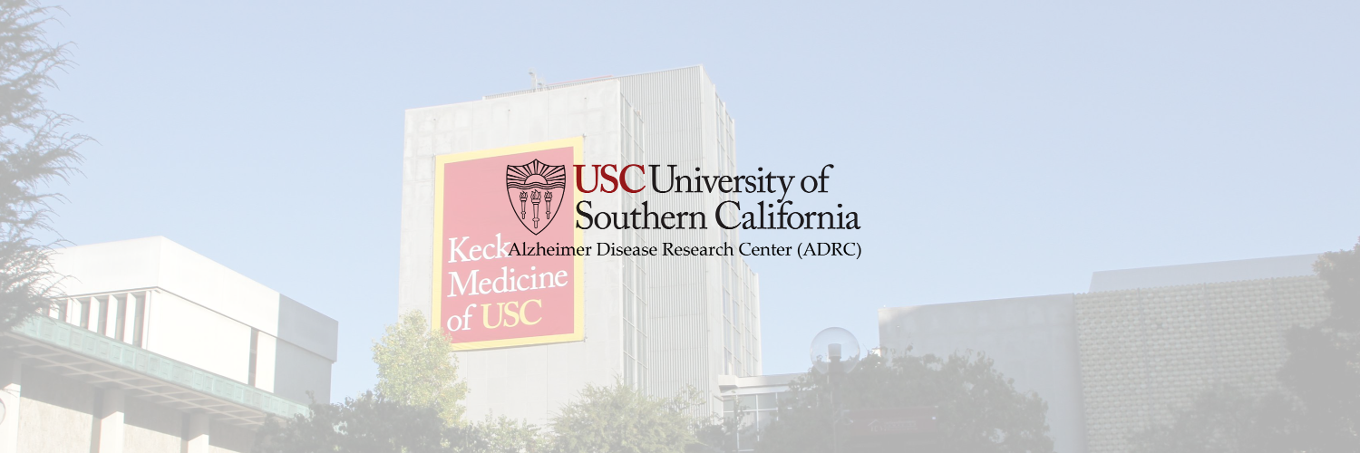 USC Alzheimer's Research Center banner