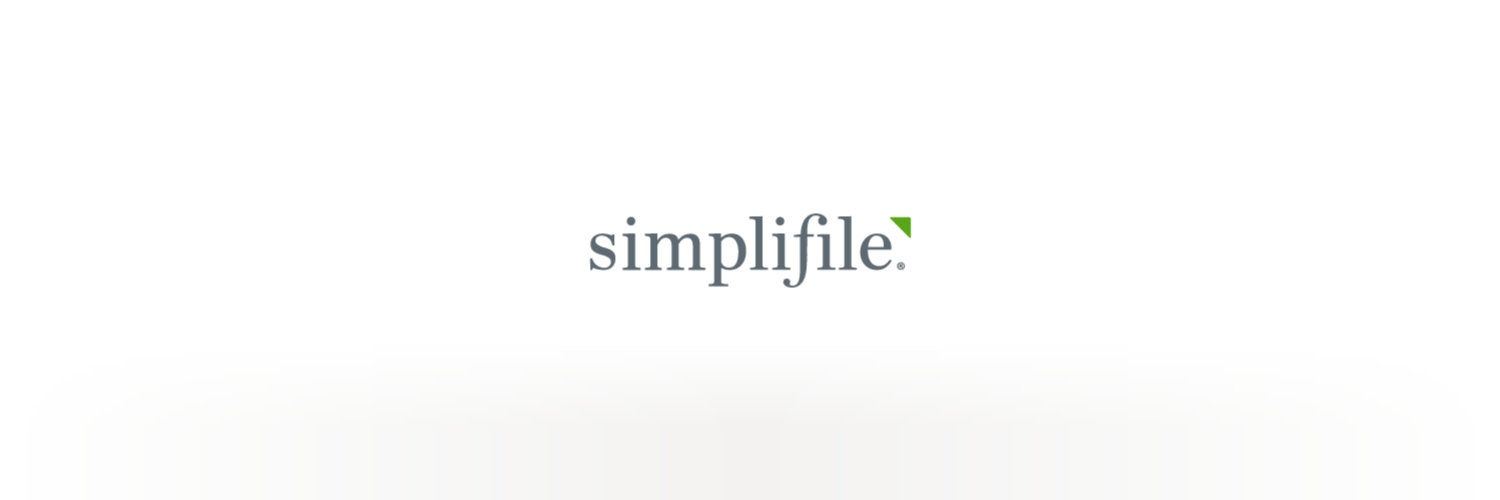 Simplifile's profile banner image