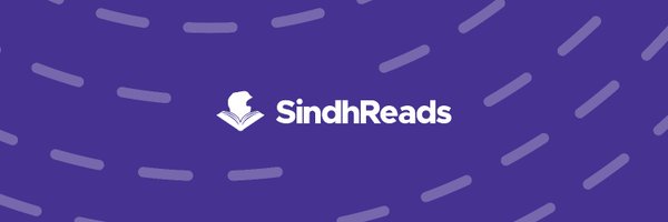 SindhReads Profile Banner