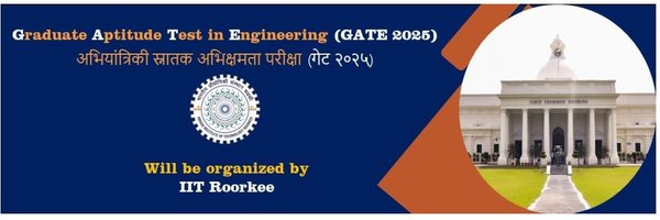 GATE2025IITR Profile Banner