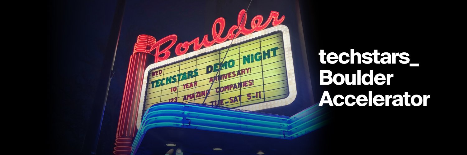 Techstars Boulder Accelerator banner