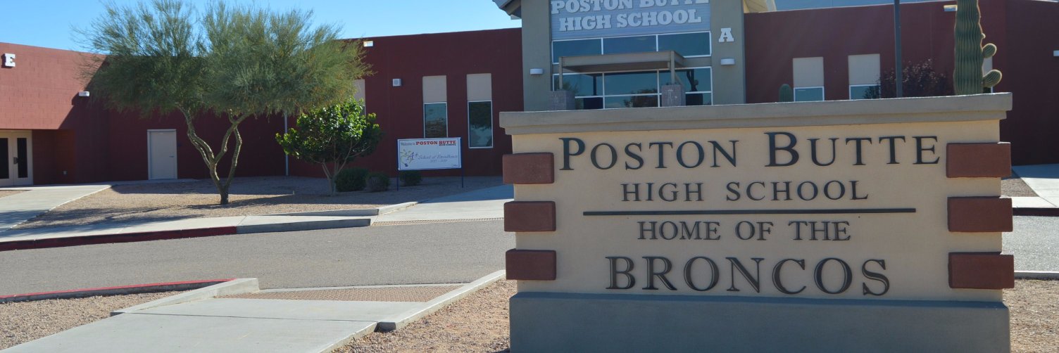 Poston Butte High School - Florence Unified banner