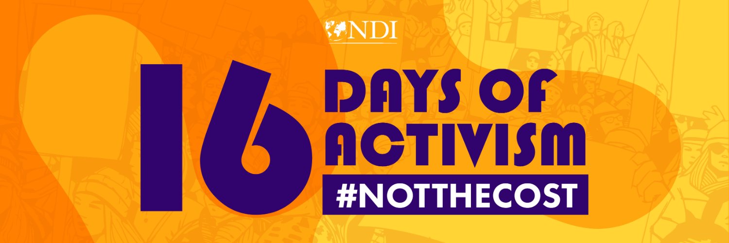 NDI Gender & Women banner