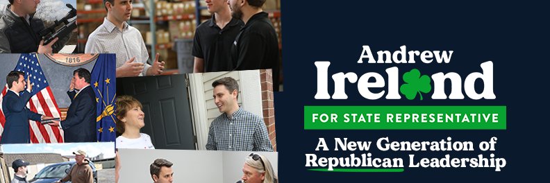 Andrew Ireland's banner
