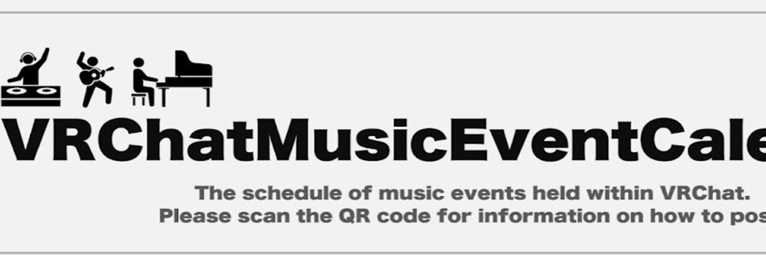 VRC Music Event Calendar連絡用bot Profile Banner