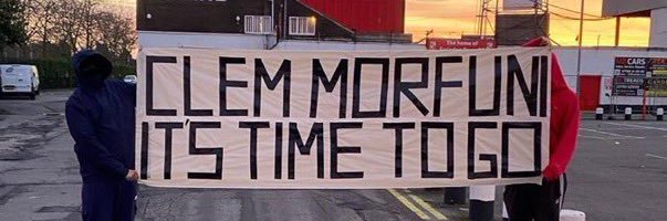 We Want Our Swindon Back banner