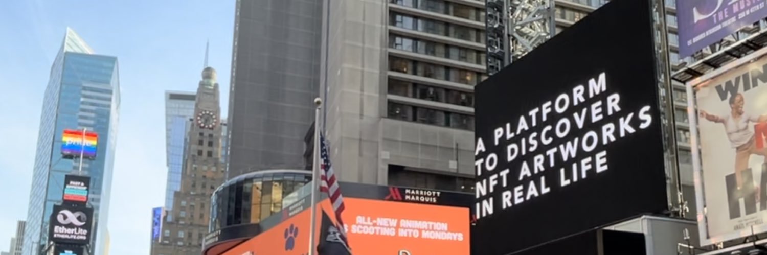 Cube Art Fair banner