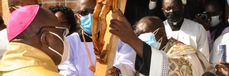 Lubaga Cathedral at 100 years's banner