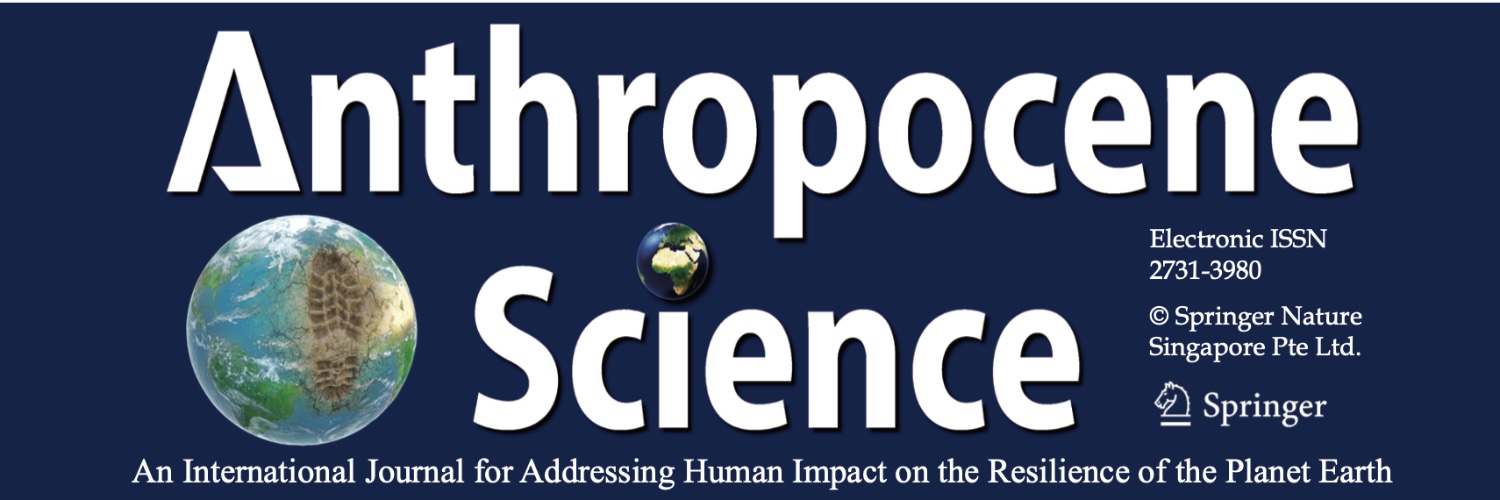 Anthropocene Science banner