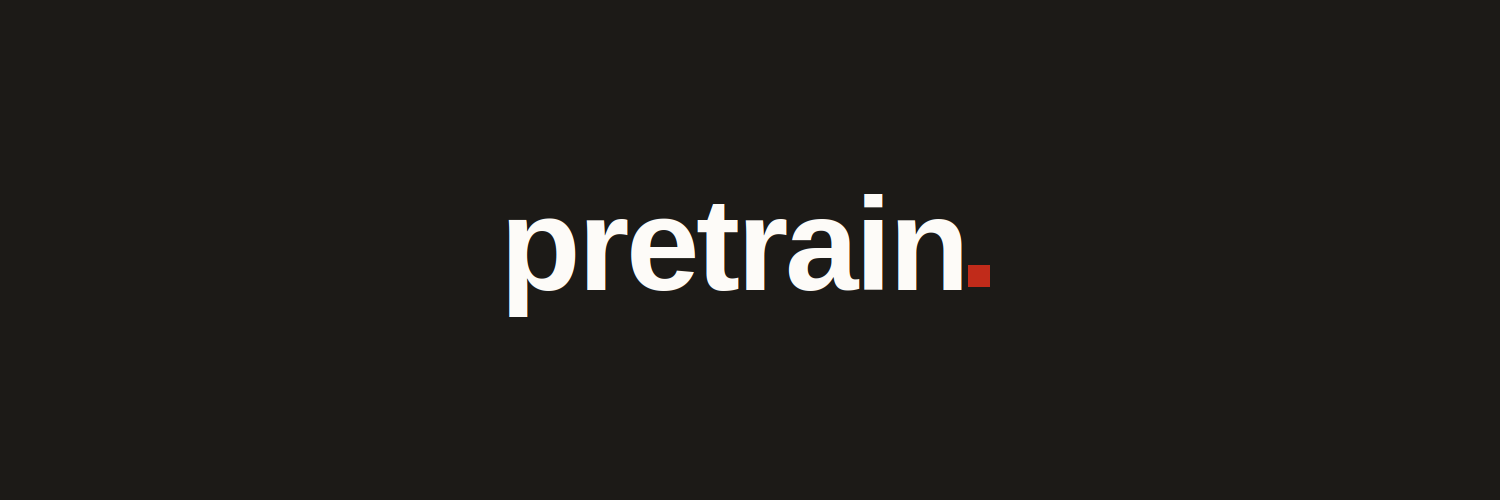 pretrainwes's profile banner image