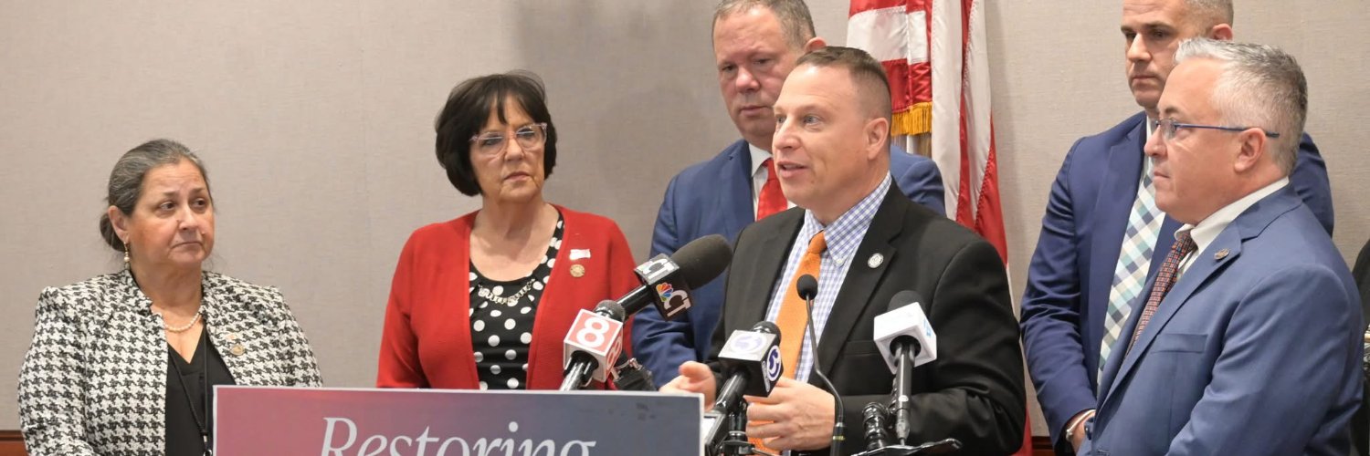 Senator Rob Sampson's banner