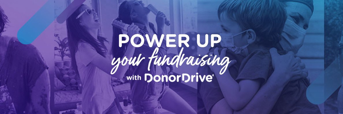 DonorDrive's profile banner image