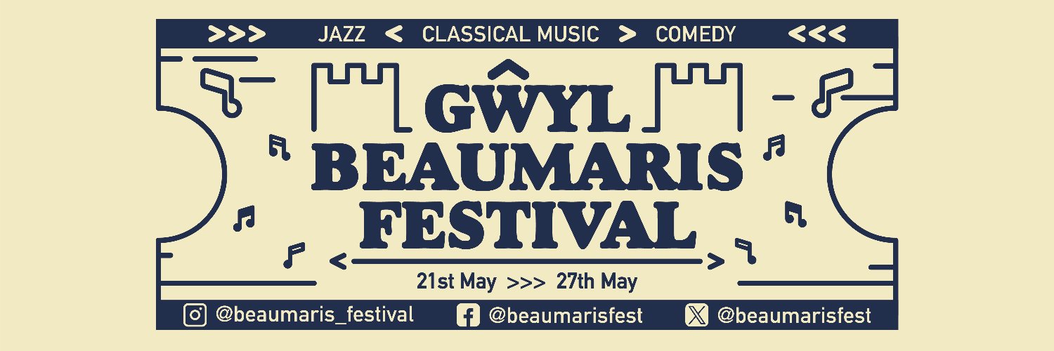 Gŵyl Beaumaris Festival banner