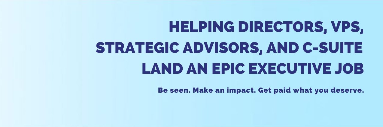 Lori Howard, Executive Career Coach banner