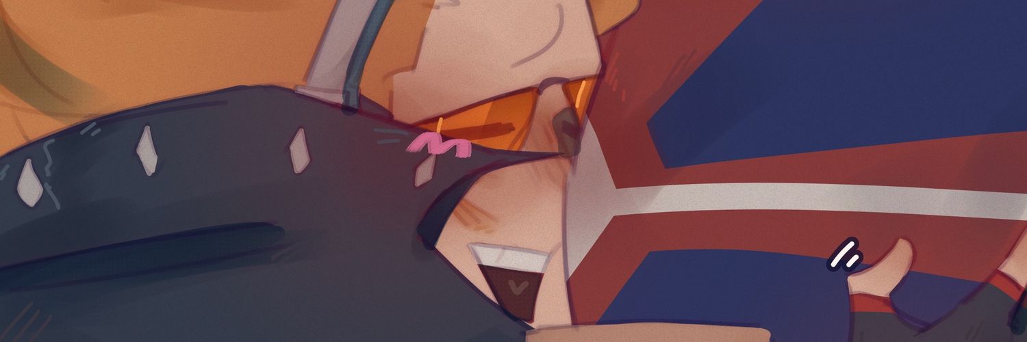 All Might's dog banner