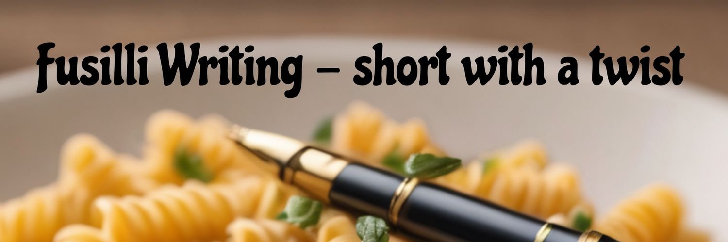Fusilli Writing's banner