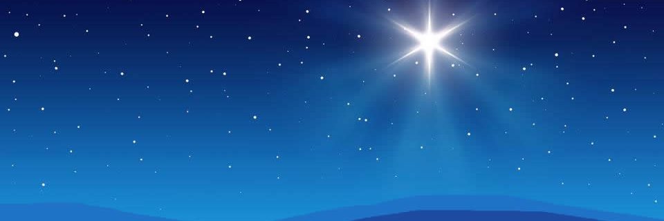 white star banner