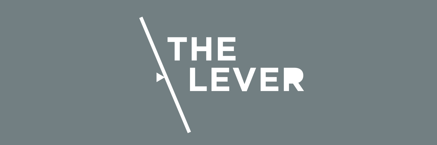 The Lever banner