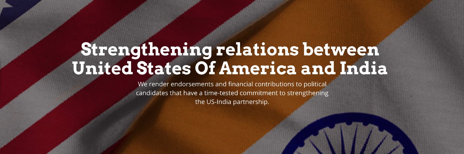 United States-India Relationship Council (USIRC)'s banner