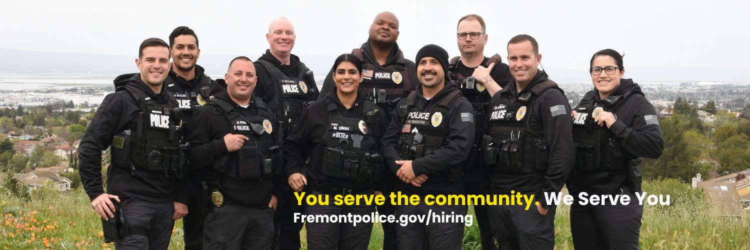 Fremont Police Department banner
