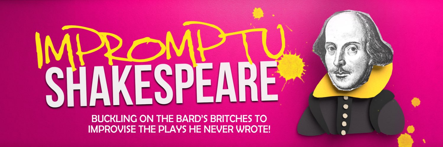 Impromptu Shakespeare banner