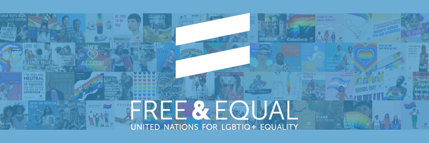 UN Free & Equal's banner