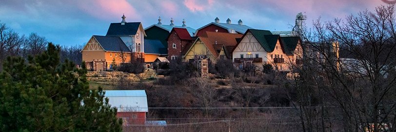 New Glarus Brewery's banner
