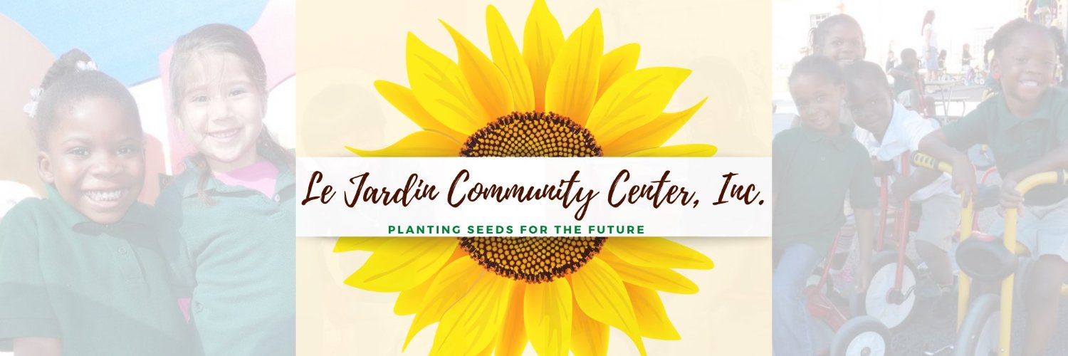 Le Jardin Community Center, Inc.'s banner