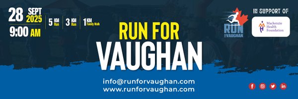 RunForVaughan Profile Banner