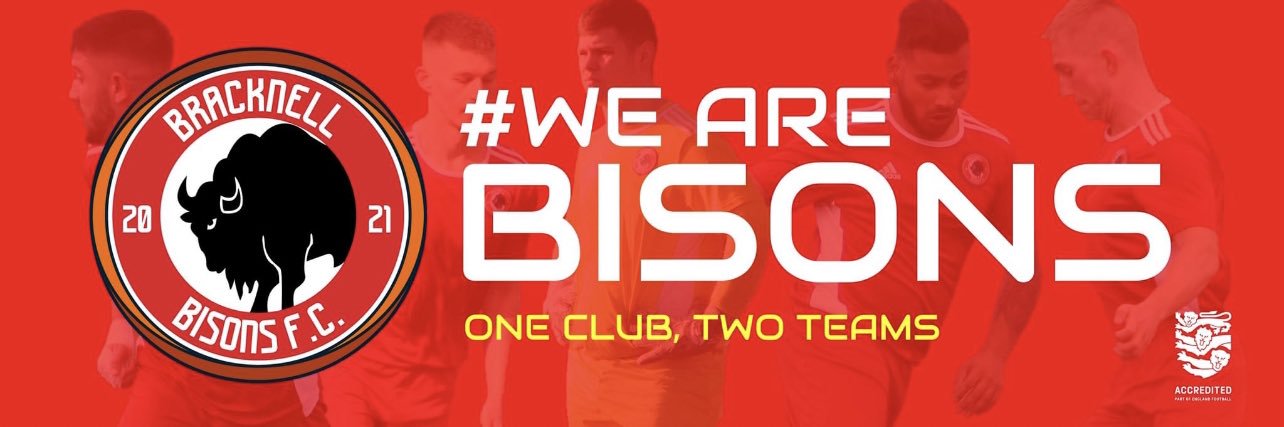 Bracknell Bisons Football Club banner
