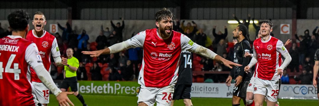 Fleetwood Town FC banner