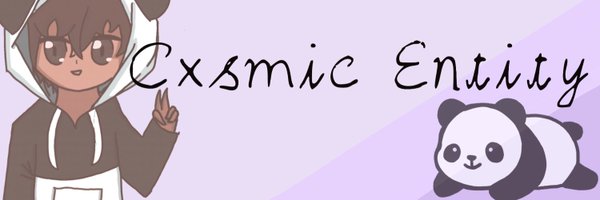 CxsmicEntity Profile Banner
