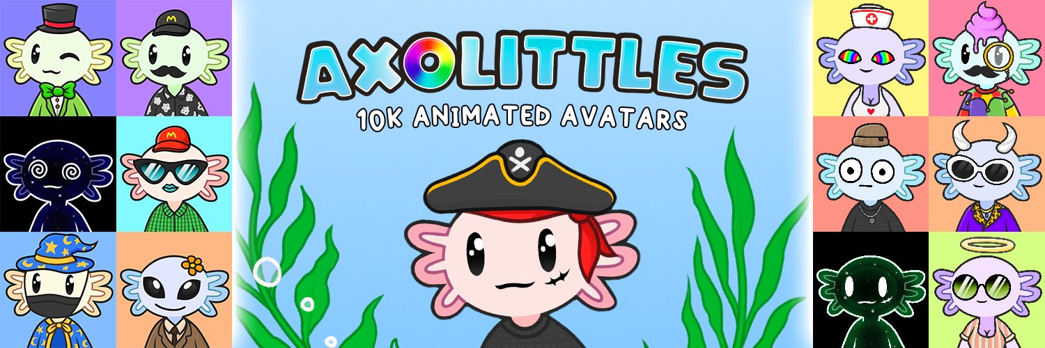 Axolittles ✨ Profile Banner