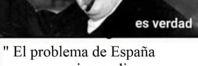 España en peligro. banner