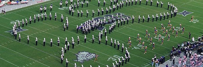 Out of Context TCU's banner