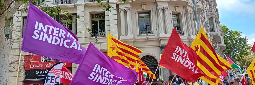 Intersindical Comarques Centrals banner