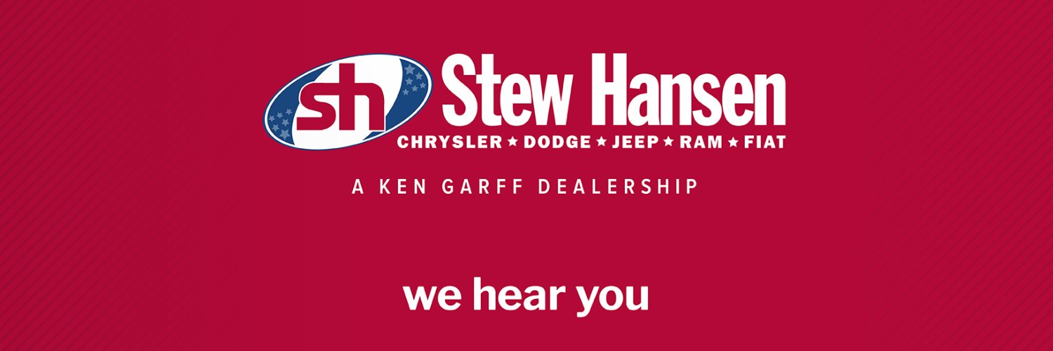 Stew Hansen Chrysler Jeep Dodge Ram FIAT banner