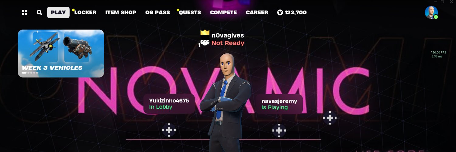 N0VA GIVES's banner