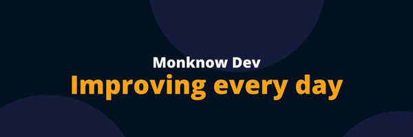 monknow_dev Profile Banner