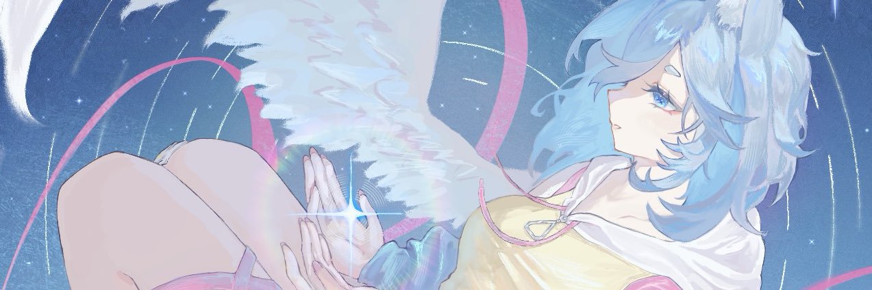 Amestia ✦🦊🩵 banner