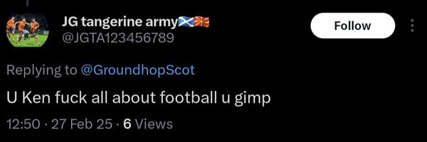 GroundhopScot Profile Banner