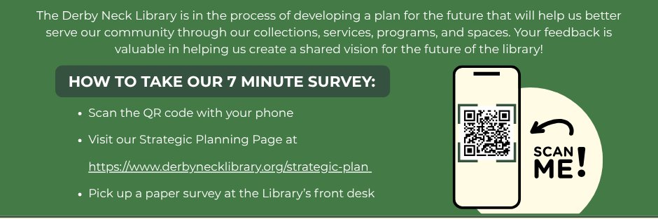 Derby Neck Library banner